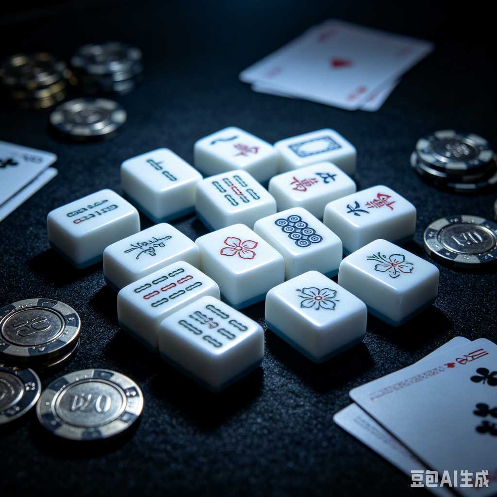unique decoration mahjong tiles